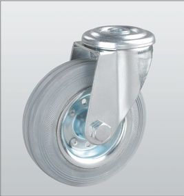 Колесо поворотное с отверстием 1505-ST-080-R