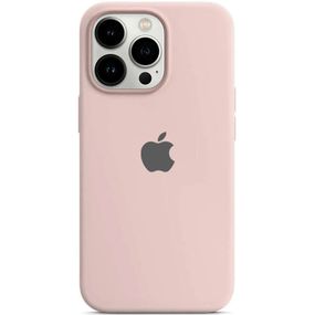 Чехол Silicone Case Full Protective (AA) для Apple iPhone 15 Pro (6.1") Розовый / Chalk Pink