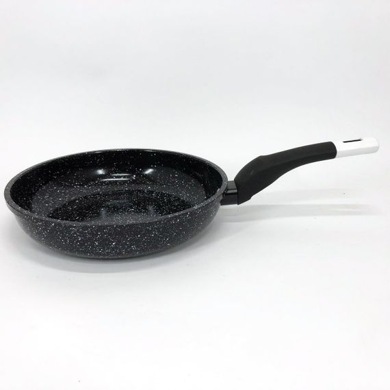 Сковорода UNIQUE UN-5134 22 см. без кришки, стійка до подряпин та сколів сковорода, з антипригарним покриттям | Зображення 5