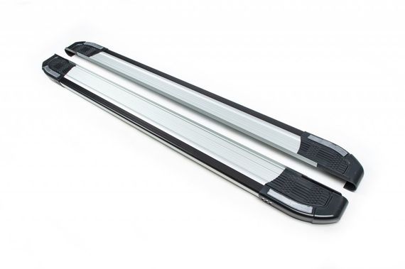 Боковые пороги Rainbow (2 шт., алюминий) для Range Rover Sport 2014-2024 гг