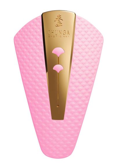 Кліторальний вібратор Shunga Obi Light Pink, Рожевий