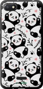 Чохол на Xiaomi Redmi 6A Панди "4318b-1531-2448"