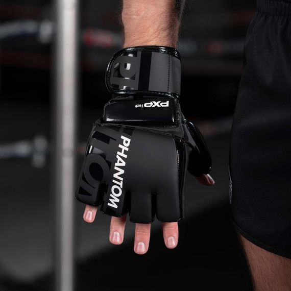 Рукавиці для ММА Phantom APEX Hybrid Black S/M | Зображення 4