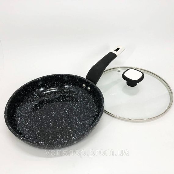 Сковороды с покрытием от пригорания UNIQUE UN-5114 22 см, Сковорода для любителей готовить FC-29 | Зображення 8