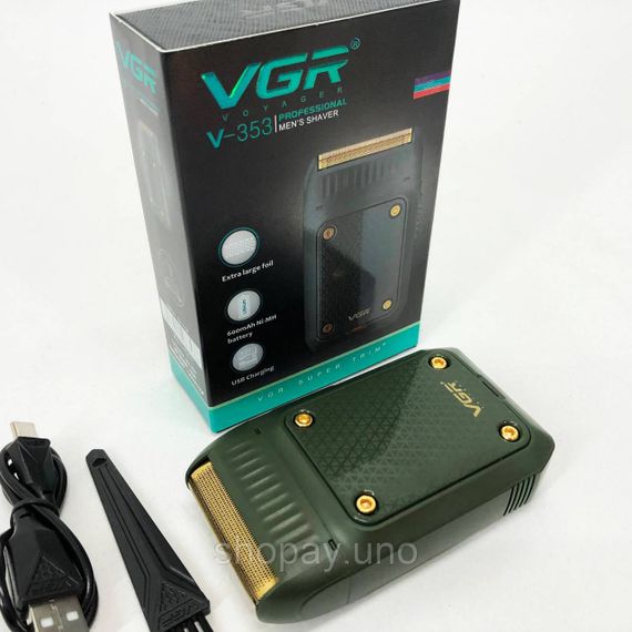 Професійна бритва для волосся VGR, Бритва професійна для гоління Електробритва густої бороди UT-83 | Зображення 7