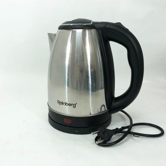 Електрочайник Rainberg RB-804 дисковий 2л, чайник електро, стильний електричний чайник, електронний | Зображення 7