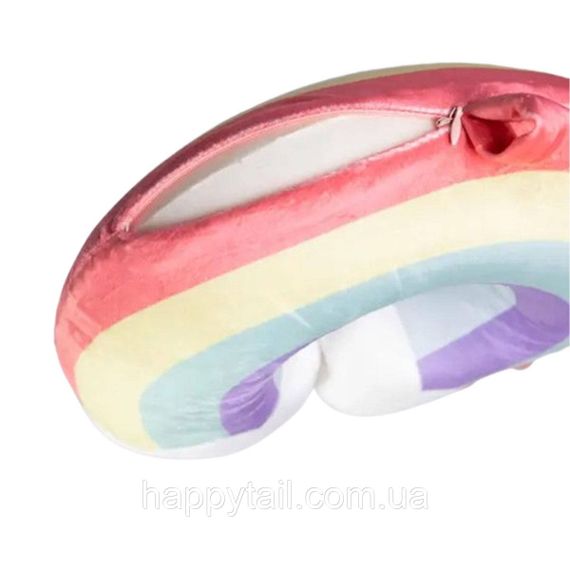 Подушка для шиї Rainbow U-подібна, рожевий HP-56-13P | Зображення 3