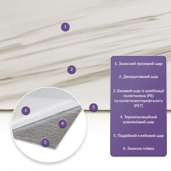 Самоклеюча стінова PET плитка 600х300х2мм SW-00001680 | Зображення 1