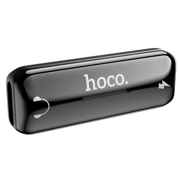 Перехідник Hoco LS27 Dual Lightning Сірий | Зображення 1