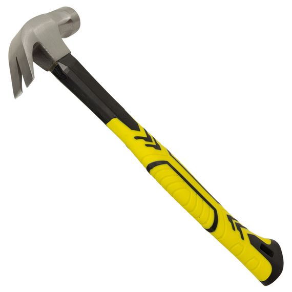 Молоток-цвяходер Sigma 450г фібергласова ручка (магніт) 4315011 | Зображення 4