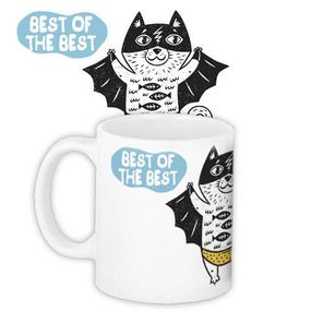 Чашка з принтом Best of the best 330 мл (KR_18L071)