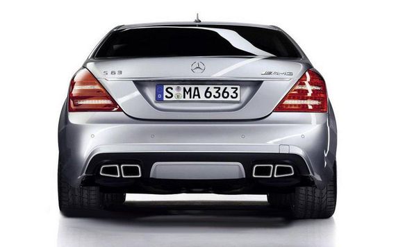 Насадки на глушник AMG S63 для Mercedes S-сlass W221 | Зображення 1