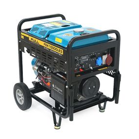 Дизельний генератор FULL FDK10000LE3, трехфазный 230/380V, 50Hz, 9.4kVA/7.5kW, бак 12,5 л, витрата 2 л/год, ручний/стартер (без