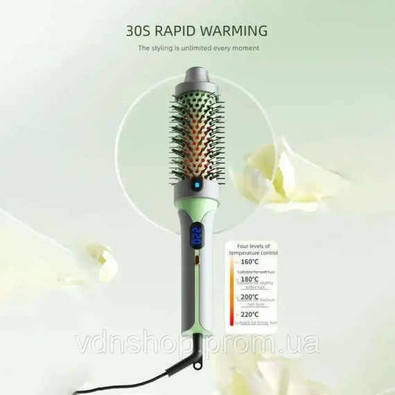 Гребінець для завивки "три в одному" з негативними іонами AND LY-946 | Зображення 2