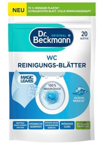 Серветки для чищення унітазу Dr. Beckmann Ocean Breeze Океанський бриз 20 шт