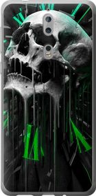 Чехол на Nokia 8 Череп-часы "4100u-1115-17620"