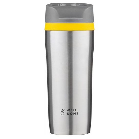 Термокружка Well Done WD-7073S вакуумная KS-464 380 мл