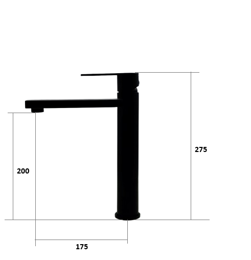 Змішувач для раковини Fabiano Alvi 30202 Graphite 8231.401.1589 | Зображення 5