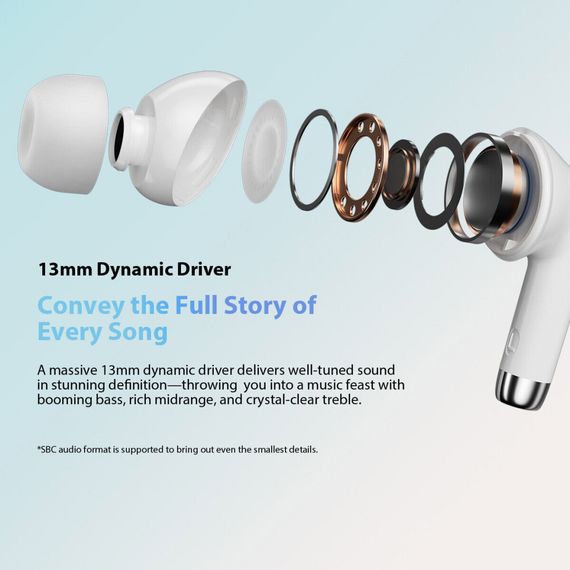 Навушники Blackview AirBuds 4 White (6931548312666) | Зображення 8