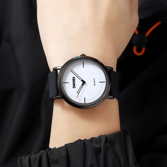 Жіночий годинник Skmei 2050BKWT Black-White | Зображення 3