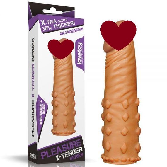 Насадка  Add 2 Pleasure X Tender Brown sexstyle