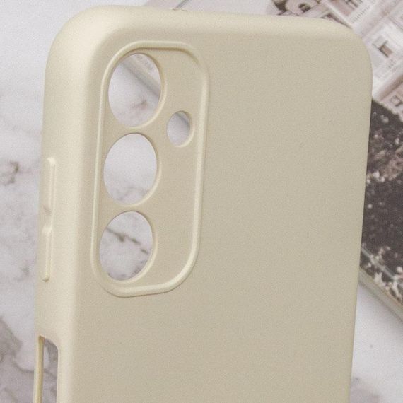 Чохол TPU GETMAN Liquid Silk Full Camera для Samsung Galaxy A14 4G/5G Пісочний / Sand | Зображення 4
