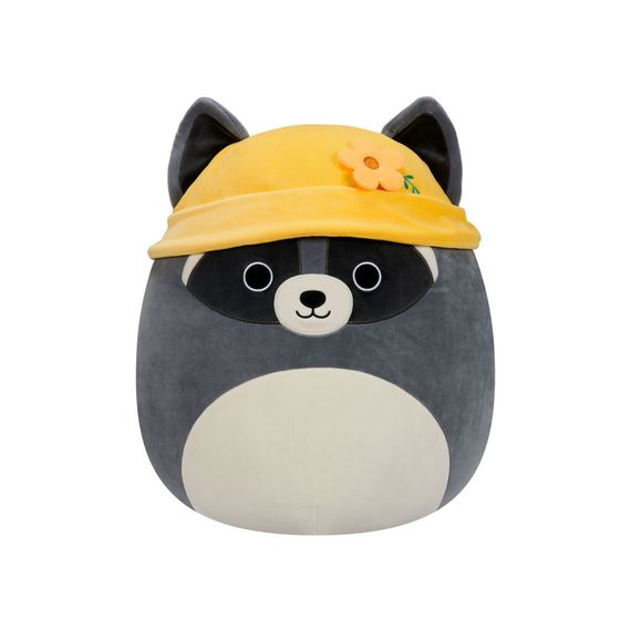 М'яка іграшка Єнот Роккі в панамці Squishmallows SQER00820, 13 см