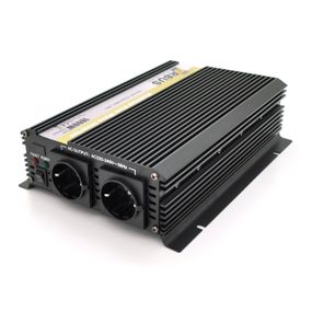 Инвертор напряжения ORBUS ORMS24-1800 1800Вт, 24/220V, approximated, 2 Shuko