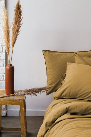 Постільна білизна Issimo Savanna Poplin 200 х 220 см Mustard | Зображення 1