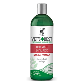 Шампунь против зуда и раздражений для собак Vet's Best Hot Spot Shampoo 470 мл