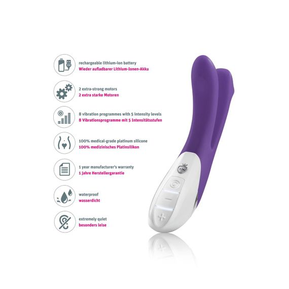 Вібратор Mystim Bon Aparte Purple sexstyle | Зображення 7