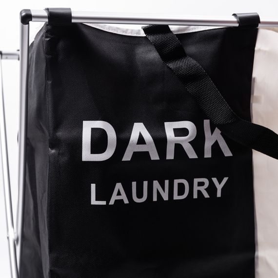 Кошик-органайзер для білизни на каркасі 60 (л) на 2 відділення HP-41-5 | Зображення 6