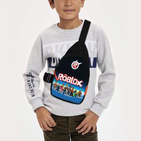 Сумка через плечо детская Roblox 29х17 см сумка слинг для мальчика (01961)