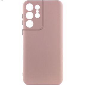 Чехол Silicone Cover Lakshmi Full Camera (A) для Samsung Galaxy S23 Ultra Full camera, Рожевий/Pink Sand