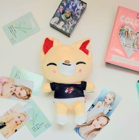 Skzoo Стрейкидс (Straykids), лисенок Foxi Ni, I.N, 20 см . Мягкая игрушка.
