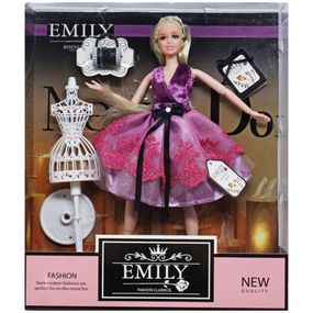 Уцінка. Лялька "Emily" з манекеном та сумочкою - порвана коробка