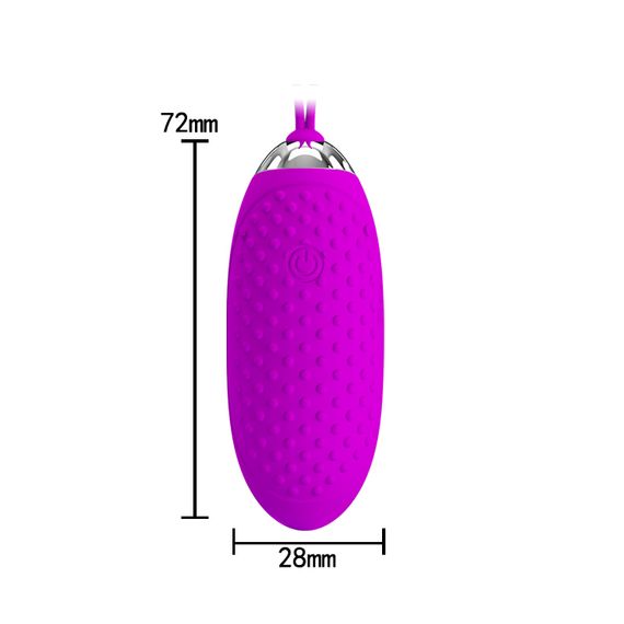 Віброяйце - Pretty Love Joannna Vibrating Egg Purple | Зображення 3