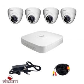 Комплект видеонаблюдения Dahua HDCVI-4D KIT