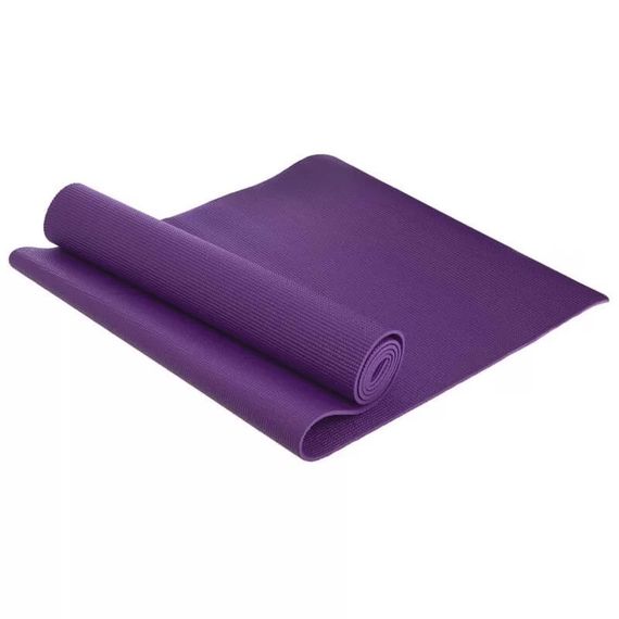 Килимок для йоги та фітнесу Power System PS-4014 PVC Fitness-Yoga Mat Purple (173x61x0.6) | Зображення 2