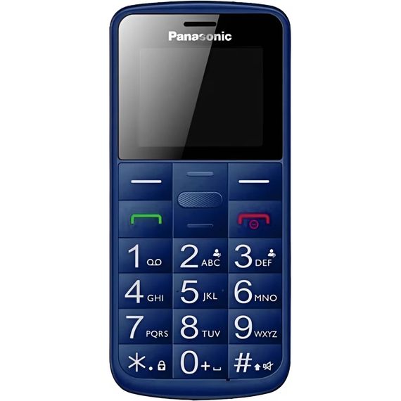 Мобільний телефон Panasonic KX-TU110 Blue (KX-TU110EXC) | Зображення 1