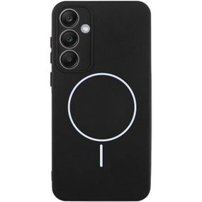 Чехол Silicone Cover Lakshmi Full Camera (AA) with MagFit для Samsung Galaxy S23 FE Черный / Black