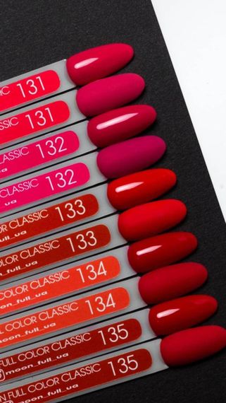 Гель-лак Moon Full №131 малиновий сорбет 8мл | Зображення 1