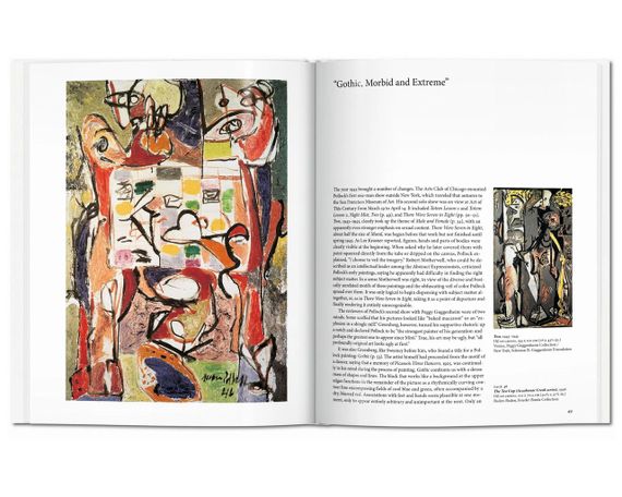 Великие художники книга о живописи Джексона Поллока Pollock. Leonhard Emmerling, Taschen Книги для художников | Зображення 4