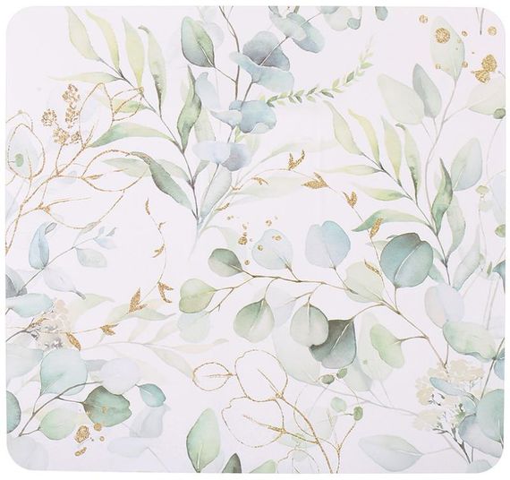 Набір 12 сервірувальних серветок 28x30см підтарільники Floral-129, поліпропілен
