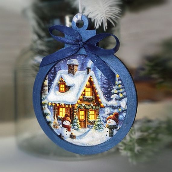 Творчий набір для створення 3-х ялинкових прикрас "Fairytale Christmas" FDCKW-051 | Зображення 9