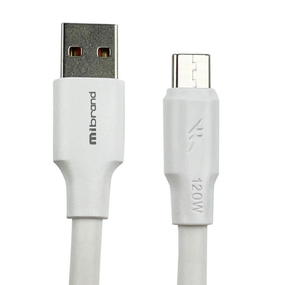 Кабель USB Type-C Mibrand MIDC/98TW PVC Tube Cable 1м білий