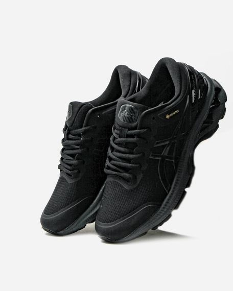 Демісезонні кросівки Asics мембрана Gore-tex  колір чорний | Зображення 1