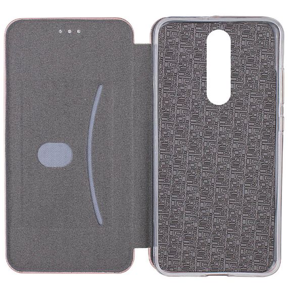 Шкіряний чохол-книжка Classy для Xiaomi Redmi 8 Rose Gold | Зображення 4