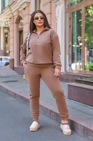 Спортивний костюм на флісі цегляного кольору р.54/56 380559
