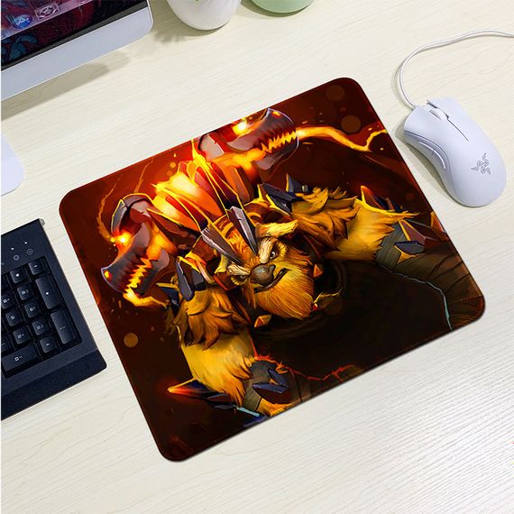 Килимок 240*220 тканинний DOTA2 "Earthshaker", товщина 2 мм, колір Brown, OEM